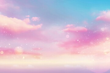 Wall Mural - a natural background with warm colors and bright sunlight blurs into a beautiful bokeh or christmas-