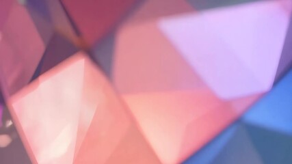Canvas Print - colorful shapes form mesmerizing patterns