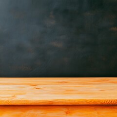 Poster - Rustic Chalkboard Backdrop Minimalist Wooden Trim for Educational Branding and Modern Classroom Visual Content - Learning Environment Revamp and New Beginnings Concept