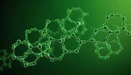 Abstract green molecule structure background for science and medical research,bokeh, connect, cyber, cyberspace, form, future, futuristic, graphic, information, matrix, molecular,945