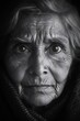 © Lubos Chlubny - Close up portrait of senior woman expressing wisdom and experience