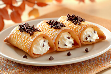 Wall Mural -  cannoli shells