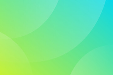 Wall Mural - abstract background of green gradient with curved effect elements. vector illustration
