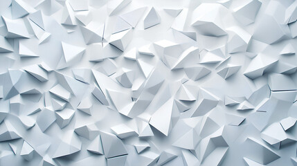 Wall Mural - white color technology concept geometric square background. square 3d modern abstract white backgrou