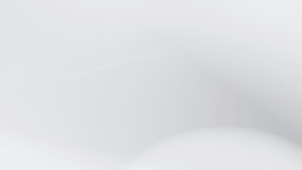 Wall Mural - abstract white and gray color, modern design stripes background with curve lines, wavy pattern. vect
