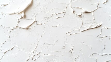 Wall Mural - White textured wall surface background