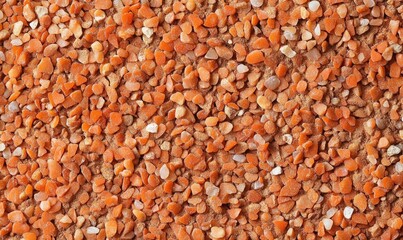 Wall Mural - A pile of orange rocks with a brownish tint