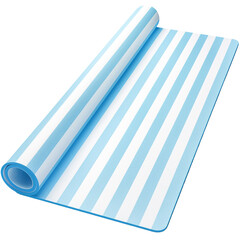 Rolled Striped Mat