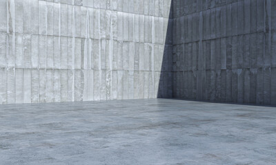 Wall Mural - empty concrete room corner