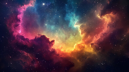 Wall Mural - stunning galaxy space
