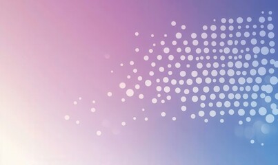 Wall Mural - light blue and pink gradient background with circular patterns for presentation templates