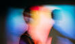 © ADDICTIVE STOCK - Artistic portrait with glitch effect