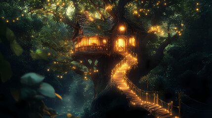 Poster - treehouse