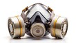 © artisttop - Full-face Respirator Mask on White Background