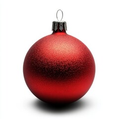 Wall Mural - A transparent background features a Christmas ornament ball, image