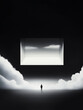 © Cedric - Stilles Lichtspiel: Meditative Reflexion in dunkler Umgebung
