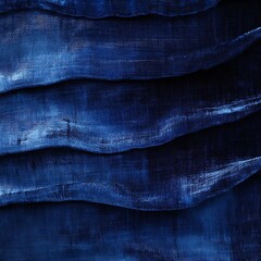 An abstract blue texture featuring flowing waves that evoke calmness and depth. Perfect for backgrounds, overlays, or creative projects needing a sophisticated yet serene touch.