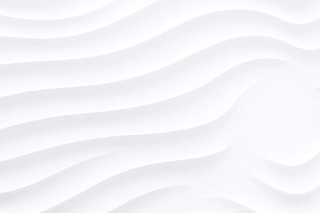 Wall Mural - white abstract background with curved wavy pattern of vertical lines
