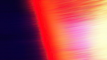 Canvas Print - Abstract vibrant gradient background with blurred vertical lines transitioning from dark purple to bright orange and pink.
