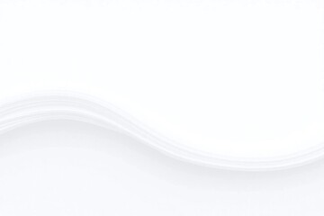 Wall Mural - abstract background white color scheme curved wavy lines calmness
