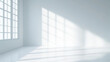© 沈军 贡 - White room with a window and light shadow on the floor