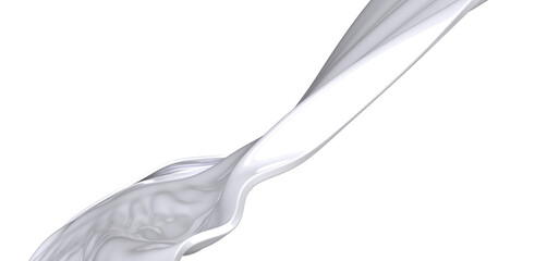 Leinwandbilder - Milk Splash Abstract