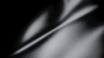 Aufkleber - Moody and atmospheric black and white grainy gradient background with a monochrome abstract noise texture delivering a contemporary and stylish aesthetic for design art and creative projects