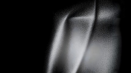 Fototapete - Sophisticated and Monochrome Gradient Background with Delicate White and Gray Noise Overlay Perfect for Digital Art Banners Headers and other Graphic Design Elements