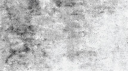 Aufkleber - Vintage inspired retro grunge halftone background with a scanned paper texture faded gradient effect and fine sand noise overlay in monochromes shades creating a worn and distressed visual aesthetic