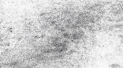 Aufkleber - Retro style grunge halftone scanned paper background with a faded gradient effect and fine sand noise overlay in black and white tones providing a worn and texture