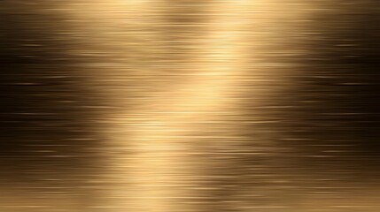 Leinwandbilder - Radiant brushed gold metallic textured background with a subtle shimmer and smooth reflective surface creating a stylish and contemporary look for digital and print applications such as fashion