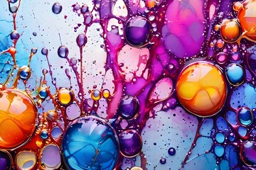 Wall Mural - colorful balls on the floor