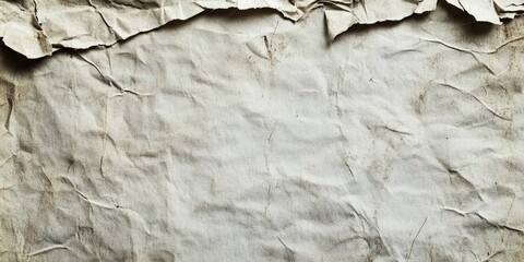 Aufkleber - Weathered textured paper background with creases and folds, featuring a neutral beige color palette, ideal for vintage or rustic design projects.