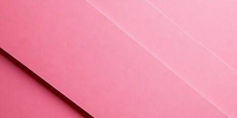 Fototapete - Vertical layout of soft pink textured paper with ample copy space, featuring smooth lines and a clean aesthetic, perfect for text placement.
