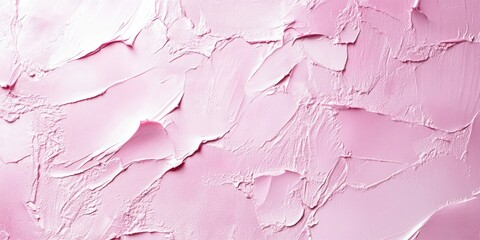 Fototapete - Textured abstract background in soft light pink with layered paint strokes, conveying depth and elegance ideal for backgrounds and layouts.