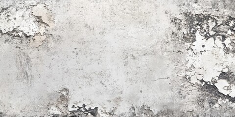 Aufkleber - Aged textured wall with peeling white paint in the center, dark gray and black patches along the edges, creating a rustic industrial backdrop.