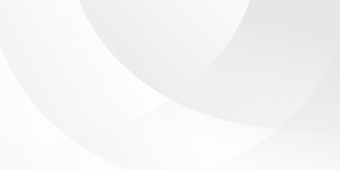 Wall Mural - abstract background of white and gray gradient with curved effect elements. vector illustration