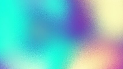 Fototapete - Looping abstract gradient blurry colorful modern texture noise background