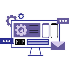 Web Development Illustration 