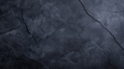 Canvas Print - Dark Stone Texture Background with Subtle Cracks and Patterns