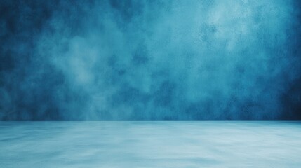 Wall Mural - Abstract Blue Background with Soft Textures for Creative Design