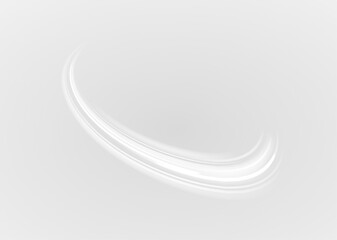 Wall Mural - png light trail wave, fire path trace line, car lights, optic fiber and incandescence curve twirl. b