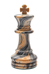 Wall Mural - Isolated Decorative King Chess Piece