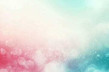 Wall Mural - soft gradient background with bokeh effects in pastel colors
