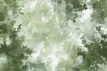 Wall Mural - abstract green forest background with foliage texture and patterns