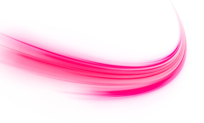 Leinwandbilder - Abstract technology background with red neon light. Dynamic motion stripes and glowing fire trails. Vector illustration for modern visual effects in PNG format.