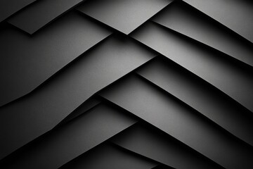 Sticker - dark deep black dynamic abstract vector background with diagonal lines, a gradient from light to dee