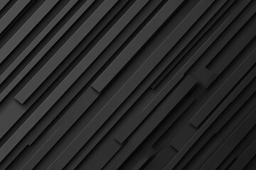 Sticker - dark deep black dynamic abstract vector background with diagonal lines, a gradient from light to dee