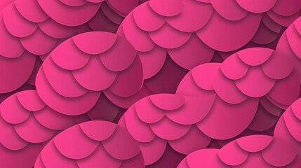 Geometric Seamless Pattern with Dynamic Forms