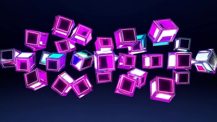 Poster - Crystalline Transformation Rhythmic Waveform Dance